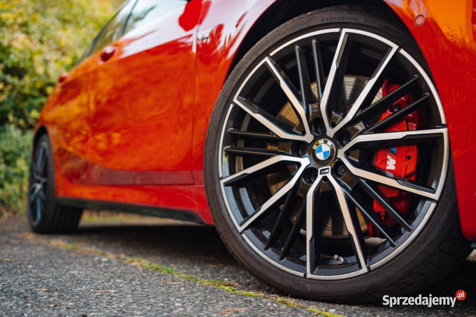 BMW 1 M135i xDrive czerwony Piaseczno
