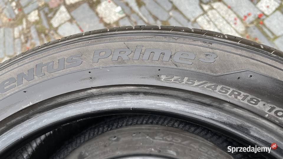 sprzedam opony HANKOOK 24545R18 Rakoniewice sprzedam