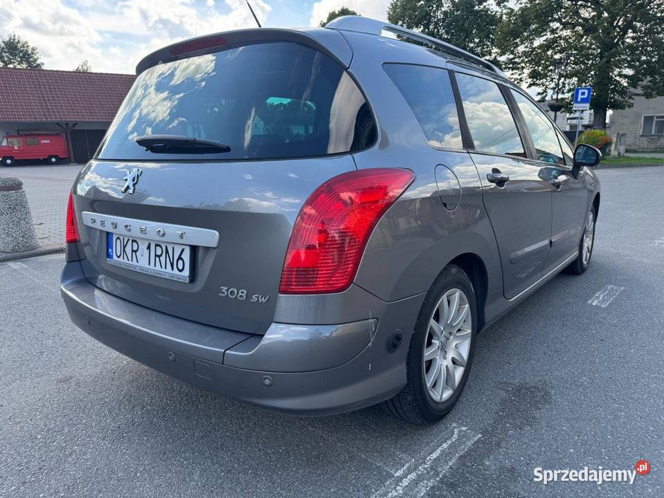 Peugeot 308 SW 16 LPG Zarejestrowany w Polsce śląskie Gliwice