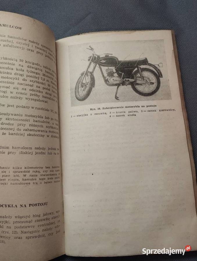 Instrukcja obsługi WSK 125 typ M06B3 1974 Skierniewice