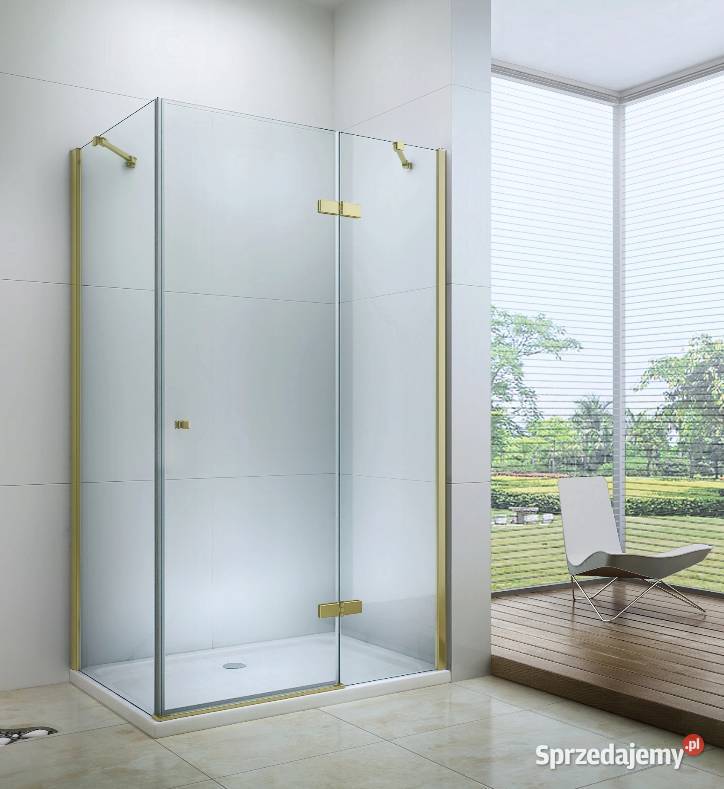 KABINA PRYSZNICOWA Złota GOLD różne rozmiary Akcesoria łazienkowe Choroszcz sprzedam