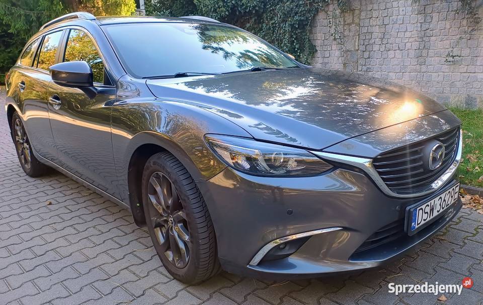 Mazda 6benzyna 165 2017nie z USA autoalarm Wrocław