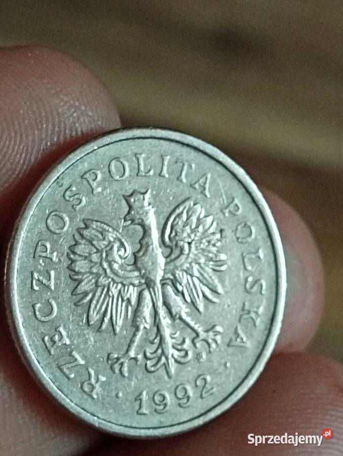Sprzedam vvmonete 1 zloty 1992 r lubelskie