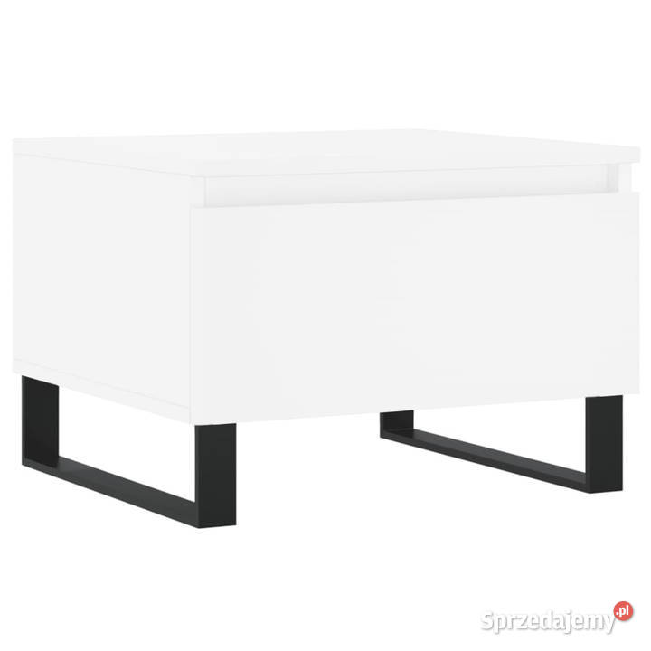 Stoliki kawowe 2 białe 50x46x35 WM830877 Warszawa