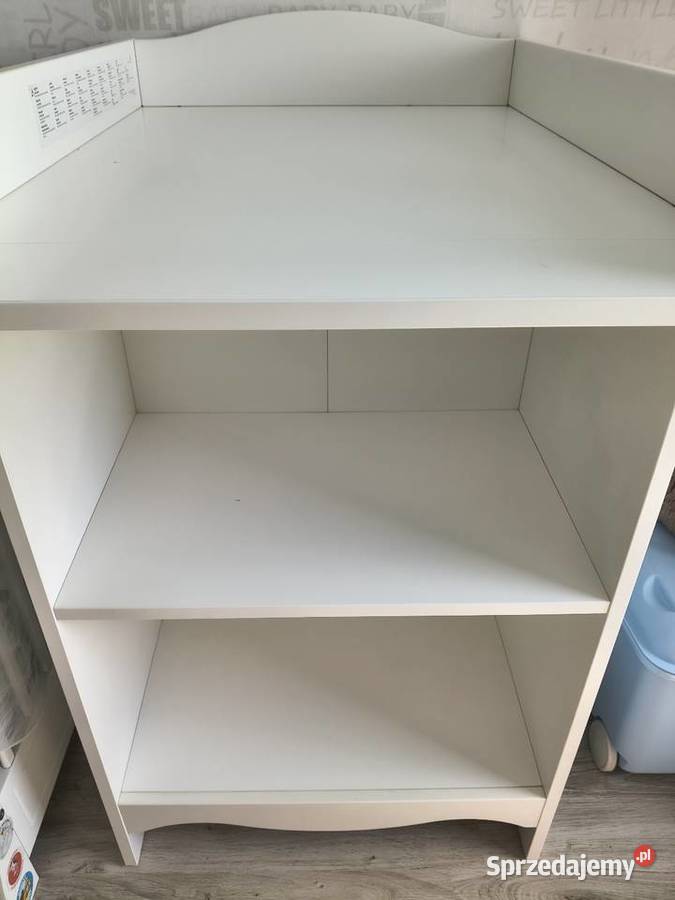 Stolik do przewijaniaregał biały IKEA Szczecin