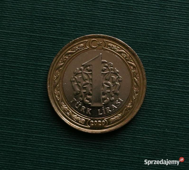 TURCJA 1 lira 2020r śląskie Gliwice