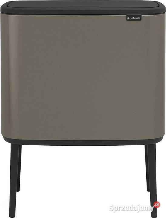 Kosz na śmieci metal Brabantia 34l szary podkarpackie Rzeszów sprzedam