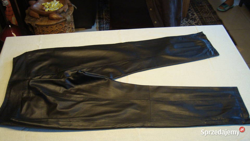 Spodnie Skórzane damskie 3638 mazowieckie Warszawa