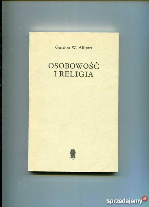 Allport GW Osobowość i religia Kultura i Rozrywka Szczecin sprzedam