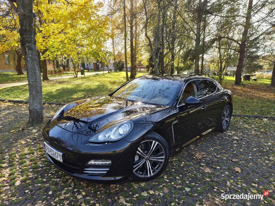 Porsche Panamera 4s 48v8 Lodówka 4strefy TV 237000km Panamera łódzkie Łódź
