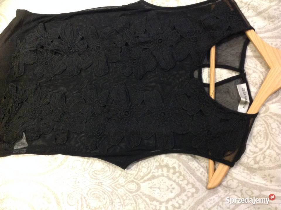 Body Czarne ZEZA FASHION ML L Nowe Nowa Sól