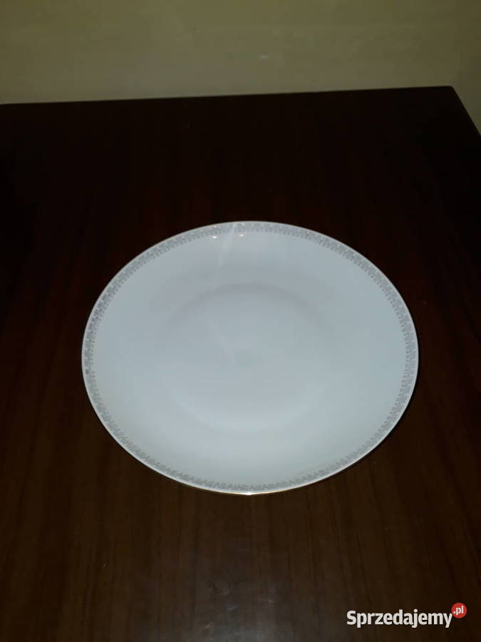 Duży talerz z PRL sygnowany sprzedam