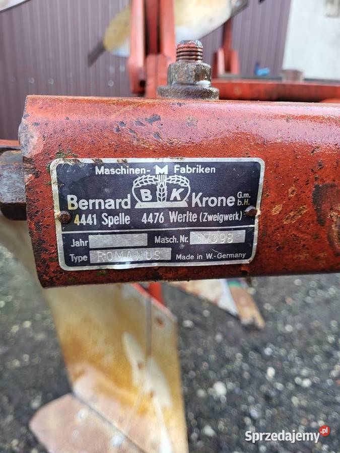 Pług 2 skibowy obrotowy KRONE kverneland lemken Osięciny