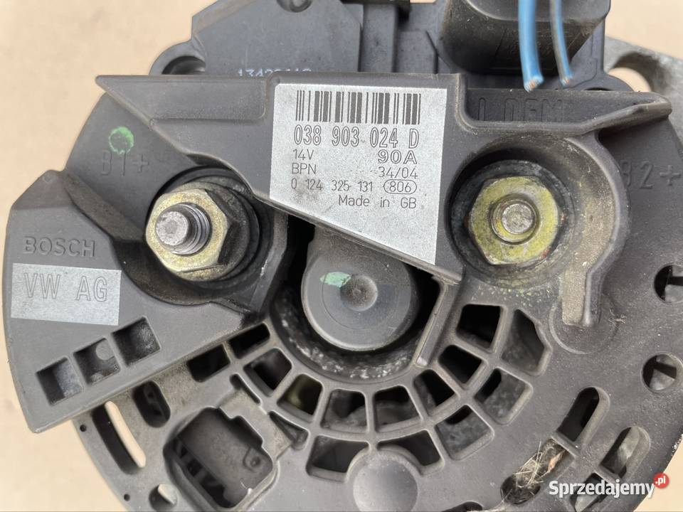 038903024 alternator 19 tdi volkswagen passat b5