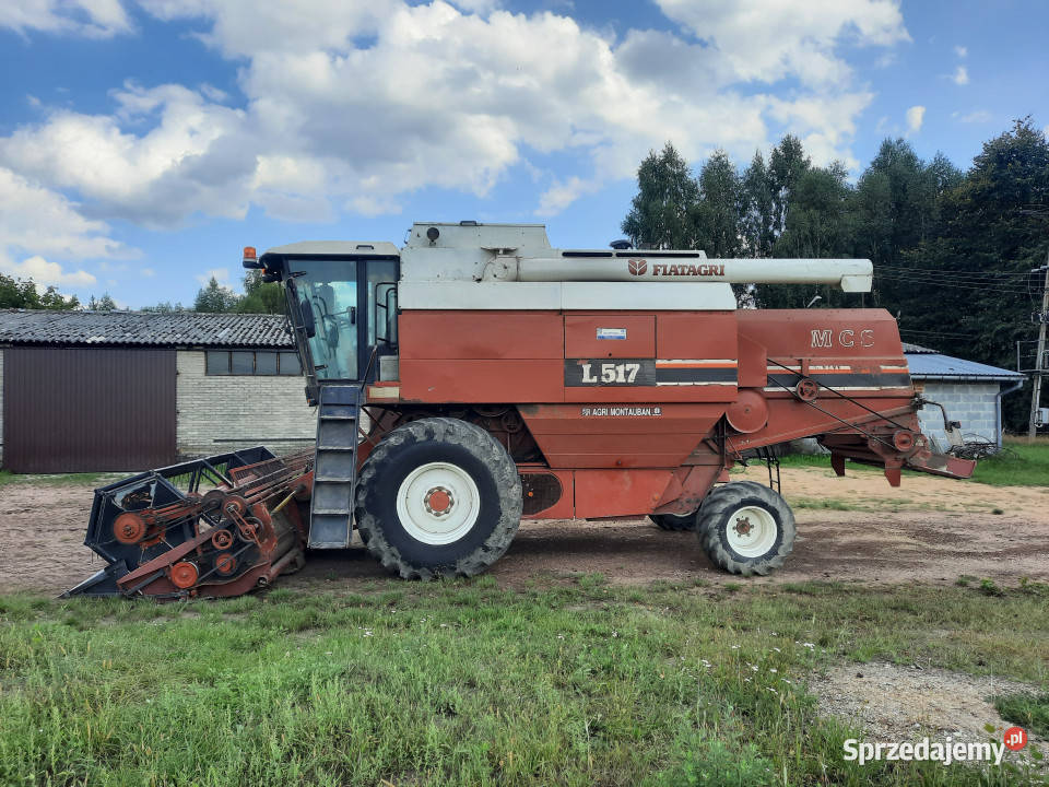 Kombajn LAVERDA L517 MCS heder z wózkiem Zbożowe Połoski Stare