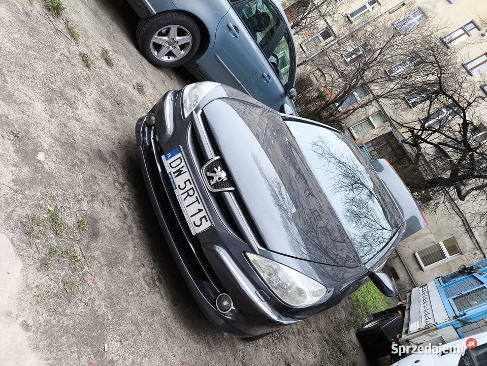 Peugeot 607 na sprzedaż 3500 bez części 4000 z Wrocław