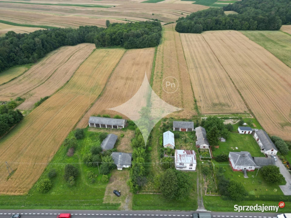 Zabudowana działka w miejscowości Podkrasne