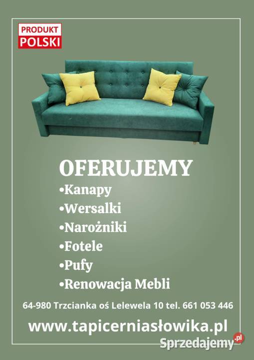 Fotel PRL 60cm Trzcianka