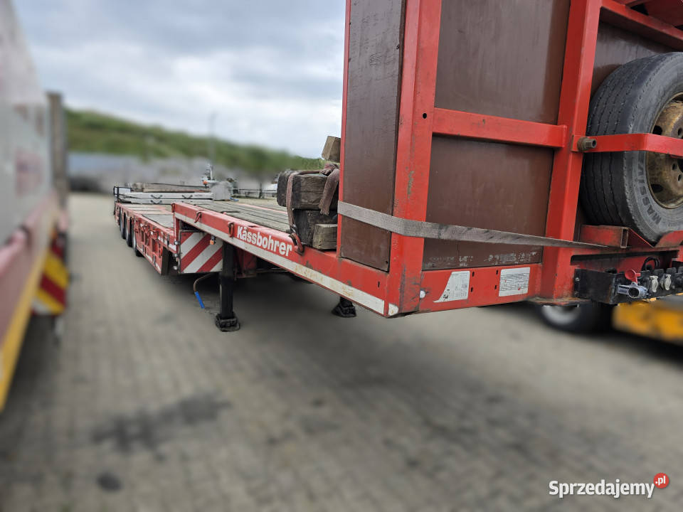 Naczepa niskopodwoziowa KASSBOHRER LB3E Rudolfowo sprzedam