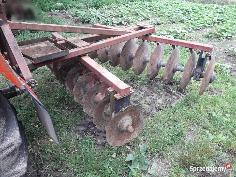 Brona talerzowa talerzówka Polmot U364 2x9 20m Maszyny uprawowe Żychlin sprzedam