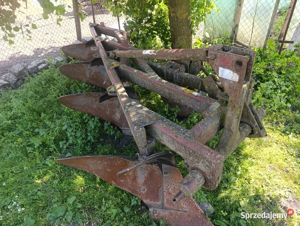 Pług 4 skibowy Unia grudziąc nieuszkodzony Machnówek