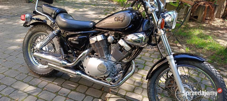 Virago 125 1997 przebieg 17000 kask chopper małopolskie Kraków