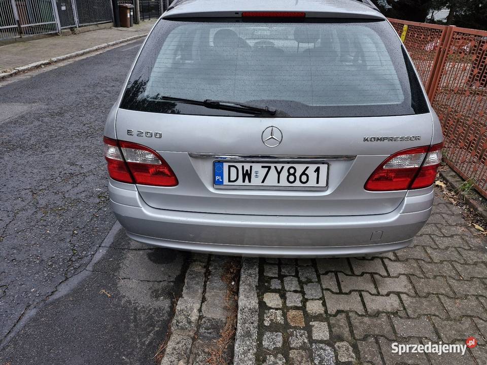 Mercedes W211 18 benzyna gaz Kompressor 1800cm3 Wrocław