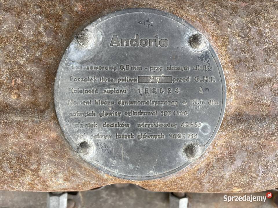 Skrzynia biegów ANDORIA Łazy