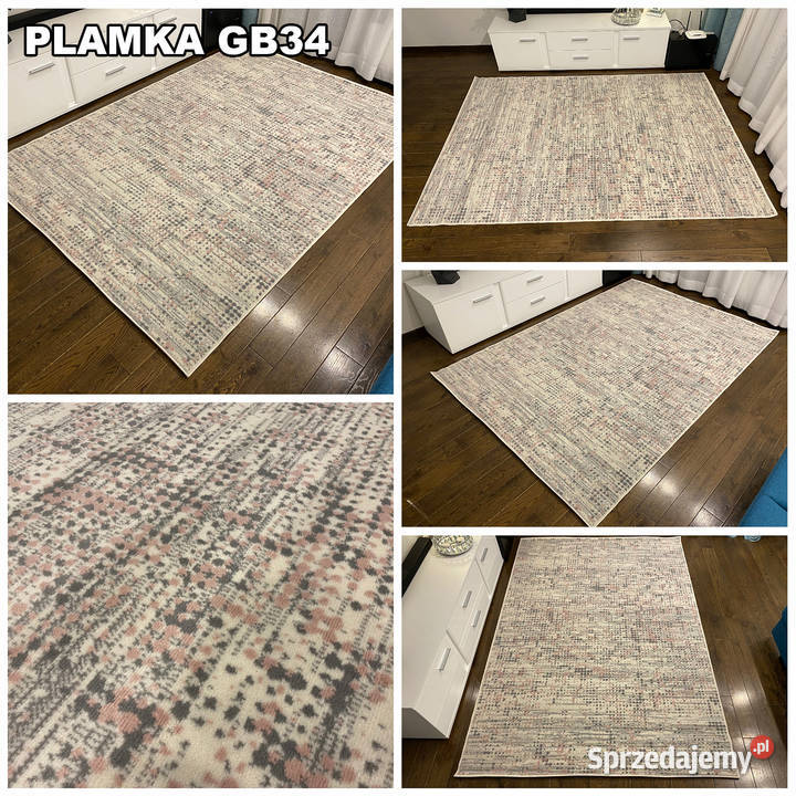 DYWAN 140X200 IDEA PLAMKA GB34 RÓŻ GĘSTY WŁOS 2m Białystok sprzedam