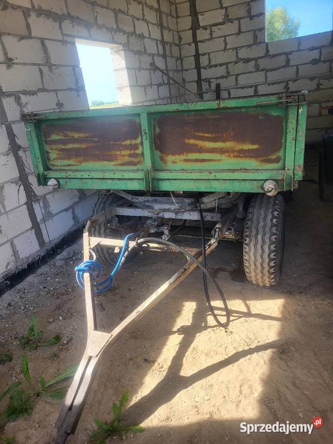 Przyczepa rolnicza wywrotka 2x tłokowa d46 Wąbrzeźno