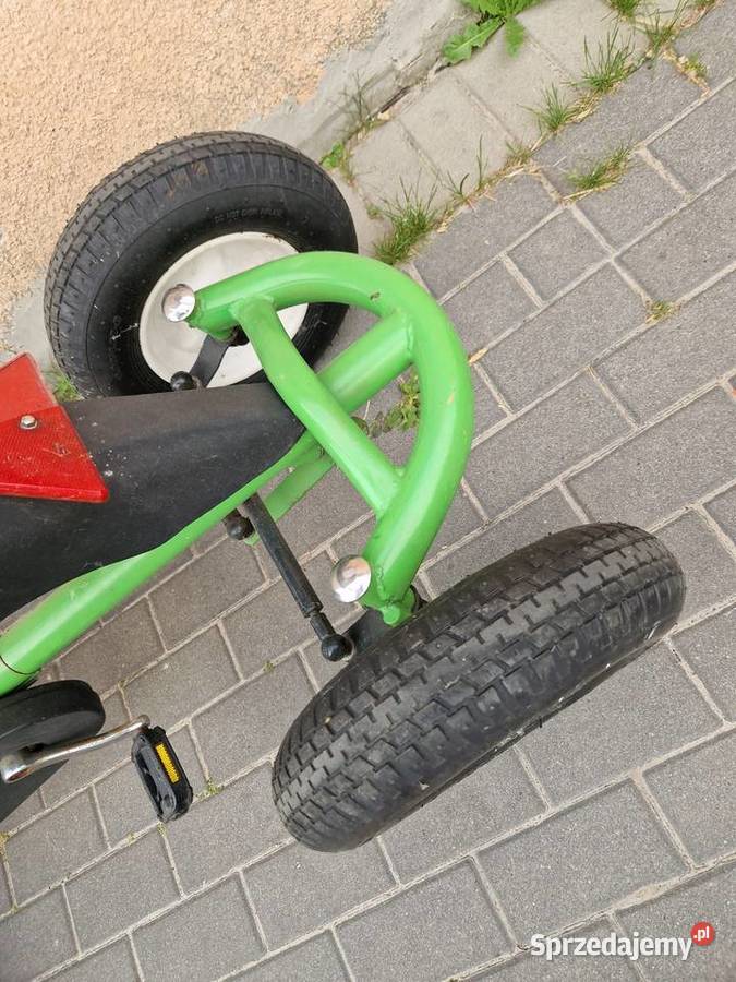 Gokard na pedały rower hamulec ręczny DINO CARS Głogowa
