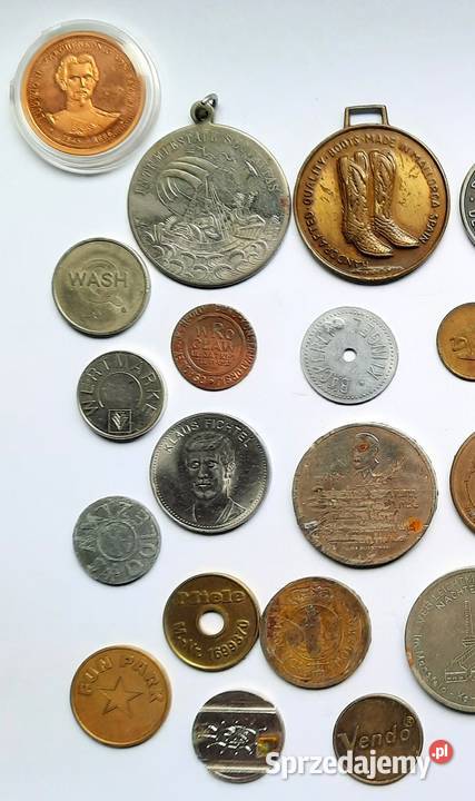 Zestaw Numizmatów Żetonów 44 Gliwice