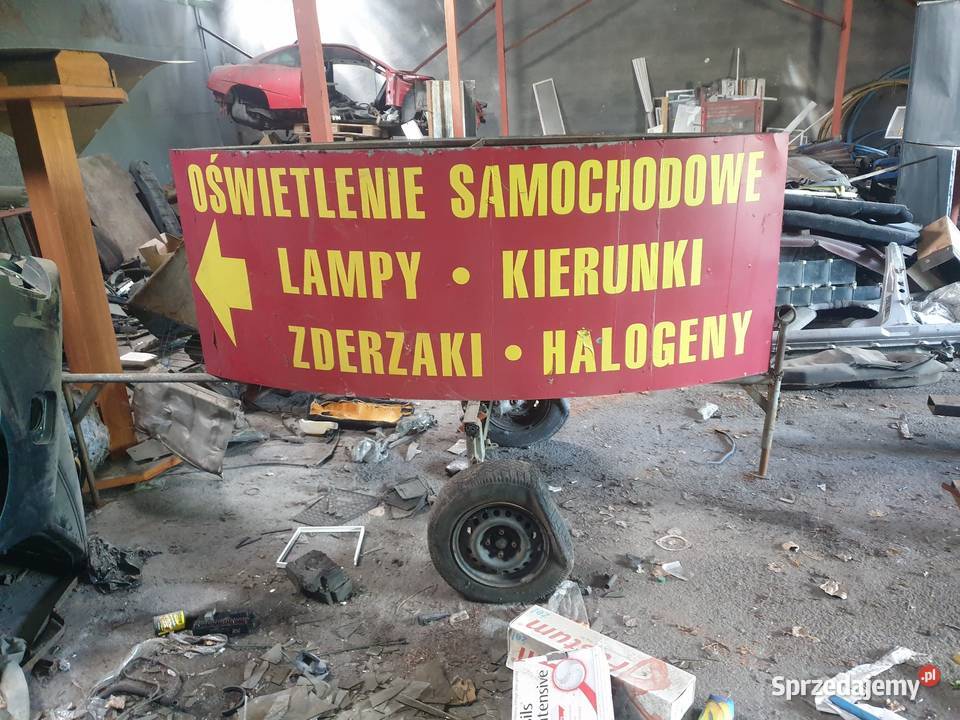 Baner reklamowy mobilny Usługi lubuskie Zielona Góra