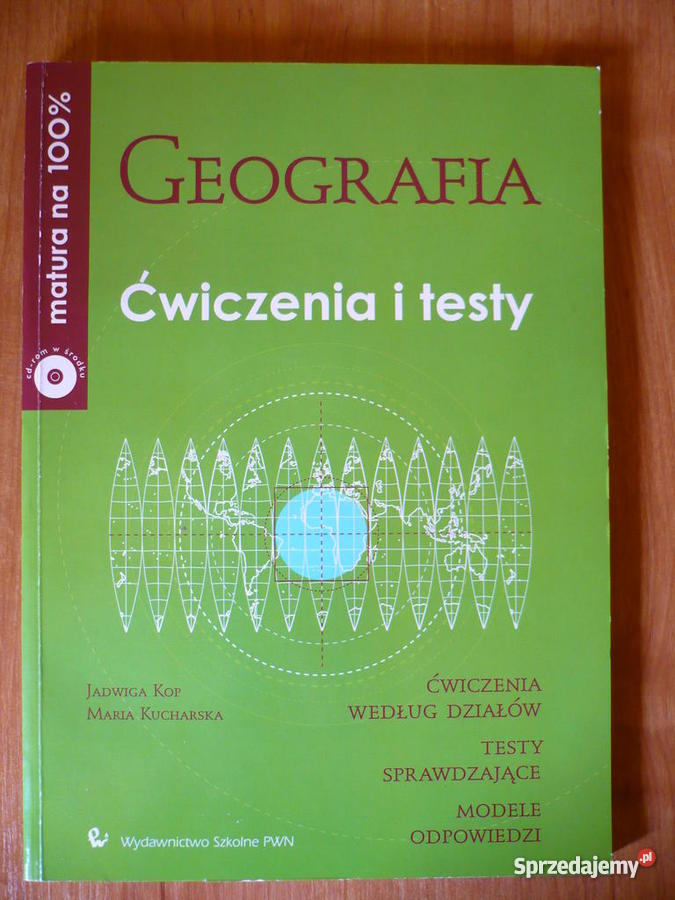 GEOGRAFIA matura na 100 Ćwiczenia i testy Sandomierz