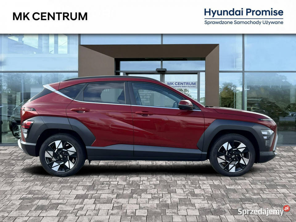Hyundai Kona 16GDI 129 HEV 2WD Platinum Luxury asystent pasa ruchu łódzkie Piotrków Trybunalski