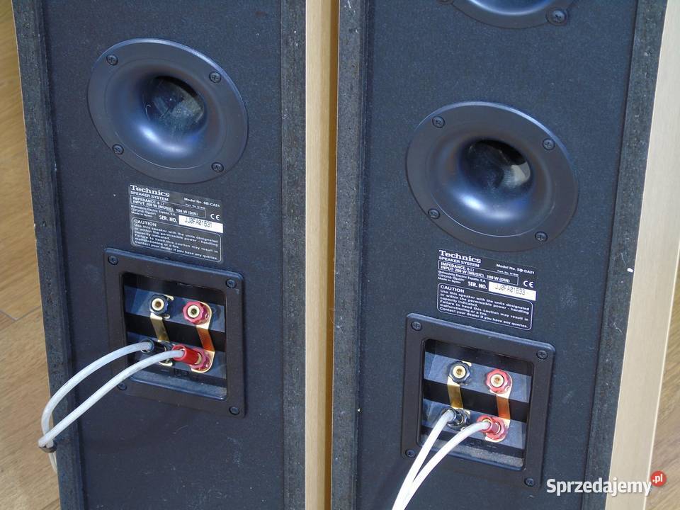 Świetne kolumny stereo Technics SBCA21 sprawne Słuchawki i głośniki Jasło
