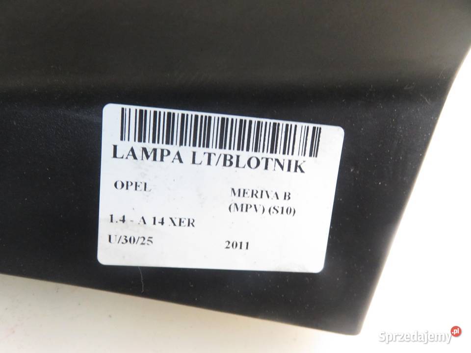 LAMPA LEWA TYLNA OPEL MERIVA B MPV S10 13253627