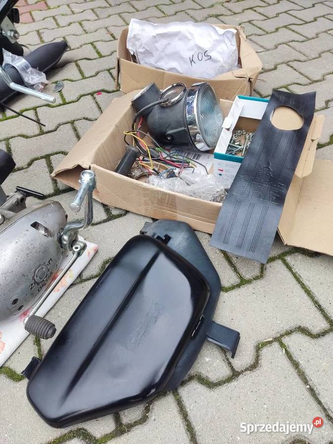 WSK KOS opis MZ MOTORYNKA JUNAK KOMAR JAWA CZ uszkodzony
