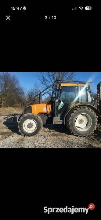 Renault Ergos 85 zestaw zrywkowy Napęd 4x4 Czermno