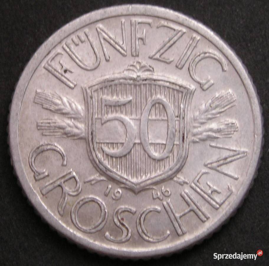 AUSTRIA 50 GROSCHEN 1946 Łódź