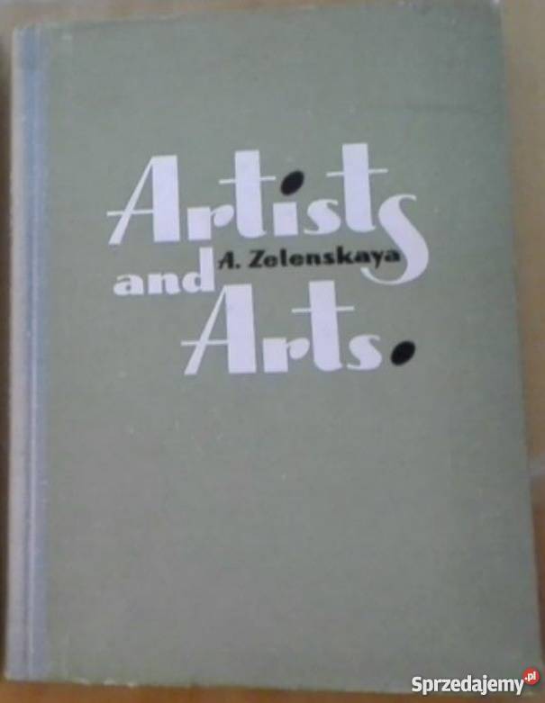 ARTISTS AND ARTS ZELENSKAYA A angielski sprzedam