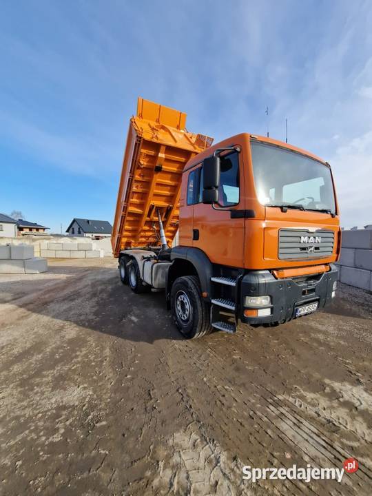MAN TGA 26480 Wywrotka hydro burta 6x4 Laszczki sprzedam