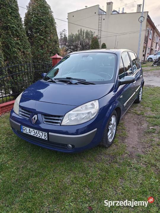 Renault Scenic 2 II Najbogatsza Wersja Hak Gaz 223000km Łańcut