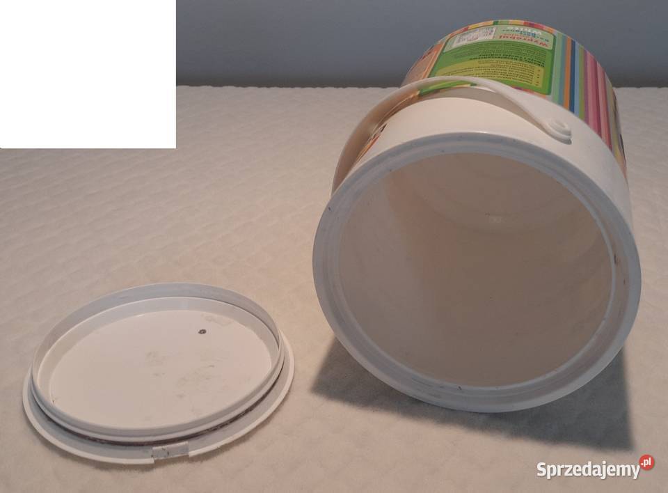 Puszka plastikowa 5L Pojemnik owalny 18 x 24 Czeladź