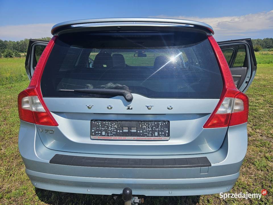Volvo V70 2008r 20 benzyna 145 Summum Ładny niebieski V70 Samochody osobowe łódzkie