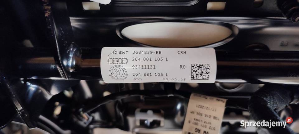 VW TAYRON TIGUAN III FOTELE PRZÓD RLINE 2025 osobowe Wyposażenie wnętrza