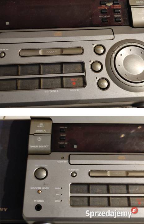 miniwieża wieża stereo Sony P33D odtwarzacz CD Kielce sprzedam