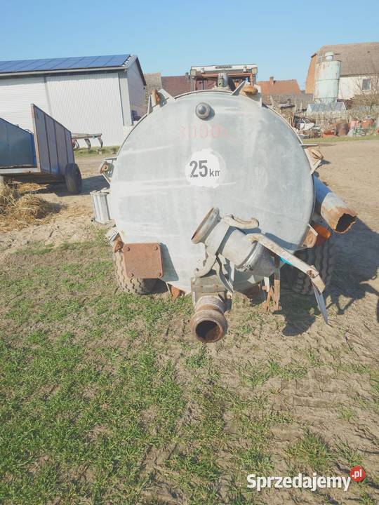 Wóz Asenizacyjny Beczkowóz 3000l Korfantów