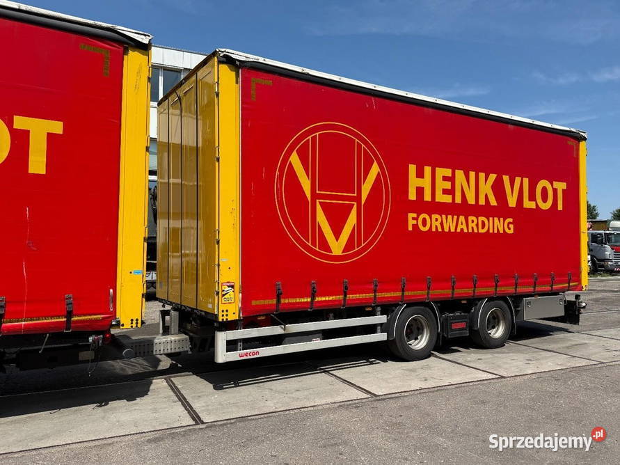 Firanka 6x2 zestaw z przyczepa DAF XF RZUR 6 Warszawa