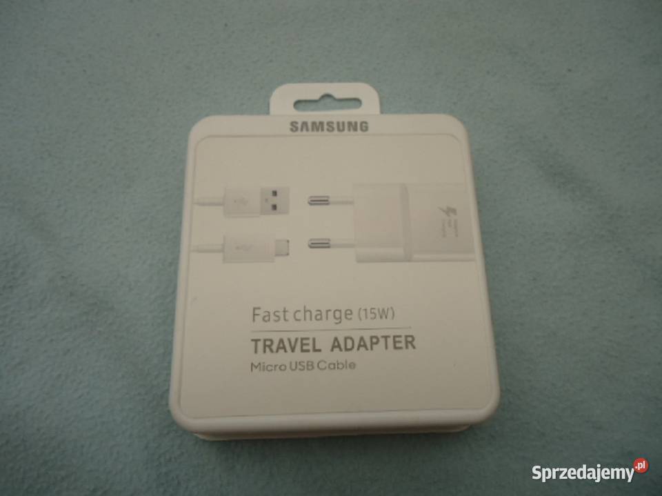 NOWA ŁADOWARKA SIECIOWA SAMSUNG TRAVEL ADAPTER Telefony i Akcesoria Jaworzno